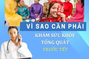 Kiểm tra sức khỏe tổng quát trước Tết - Khõi lo sự cố bất ngờ